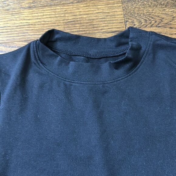 NWT Good American Black Long Sleeve Bodysuit - Size 0/XS - Picture 2 of 12